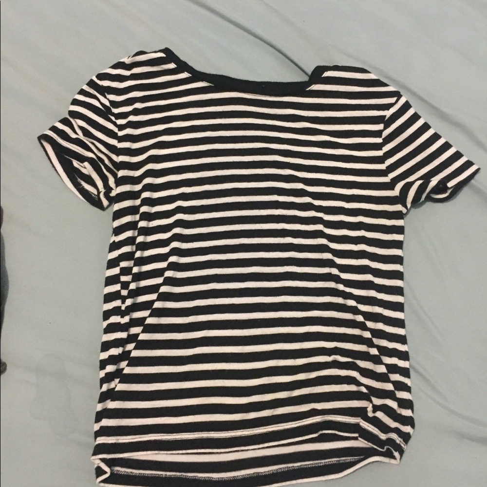 Black and white stripes